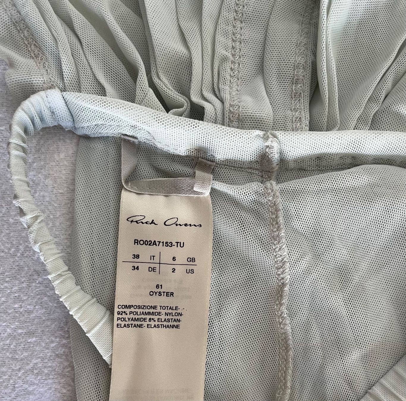 Rick Owens Top: Body soirée, Rick Owens – Nuovo (secondo la descrizione) da Genève venduto da dachaw 1