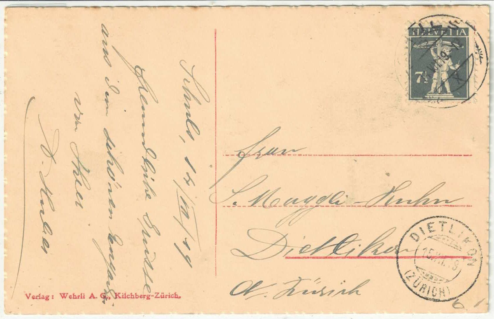 Cartoline postali: Sent - Generalansicht – Usato da Ettingen venduto da Kartenplanet 1