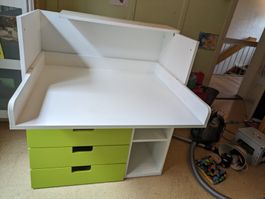 Ikea Smastad Wickeltisch Schreibtisch