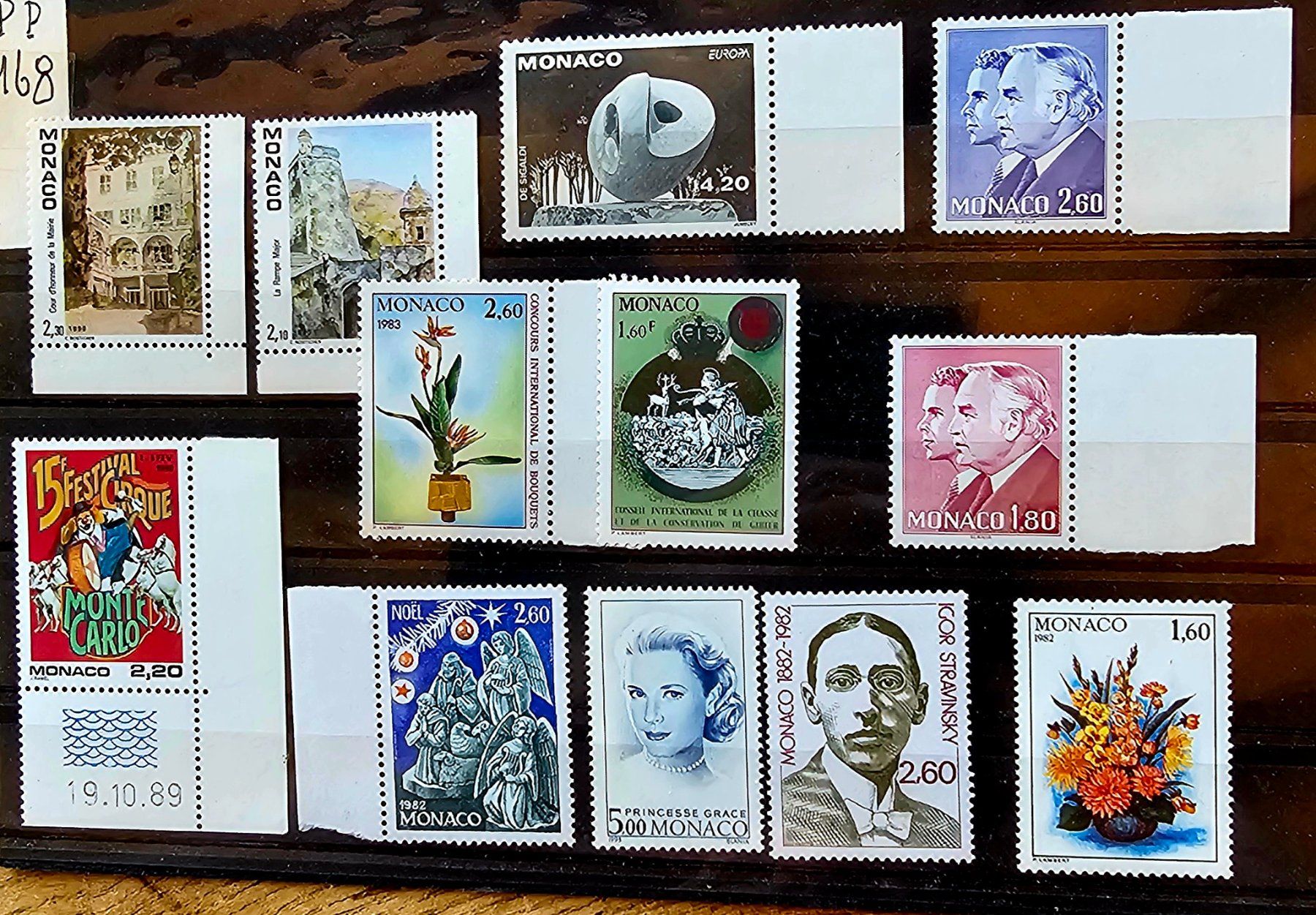 Tutti i francobolli: MONACO timbres neufs ** ~1982-83 – Nuovo (secondo la descrizione) da Les Valettes venduto da Nuba1