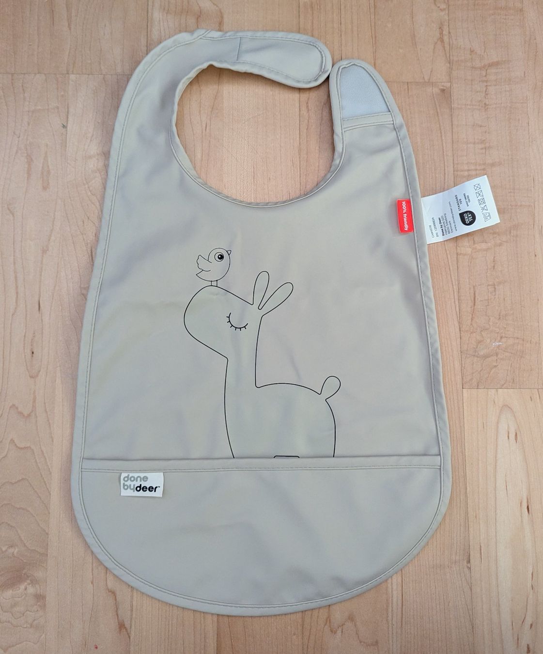 Pasti del neonato: Done by Deer Lätzli, beige, neu – Usato da Uster venduto da petches 5