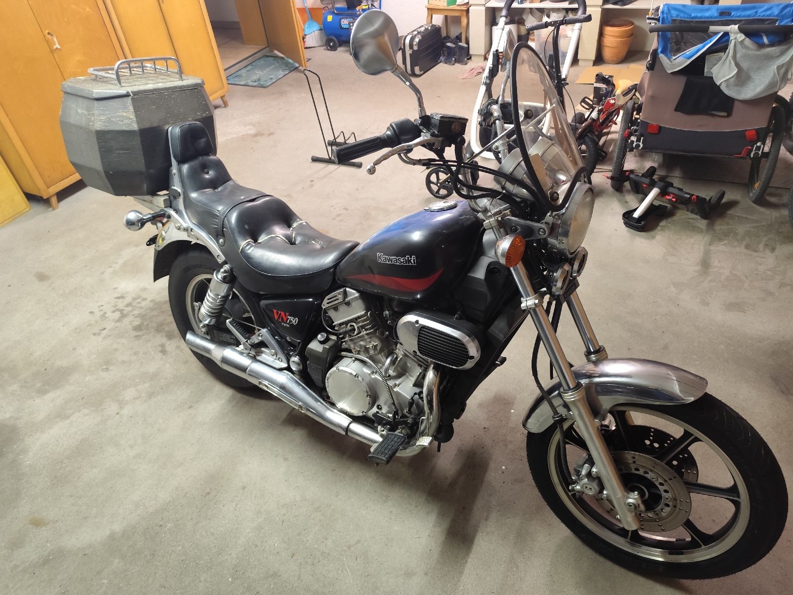 Kawasaki Chopper: Kawasaki Twin – Usato da Altendorf venduto da Saurer24
