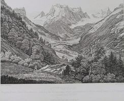 Jungfrau Radierung von Sparmann 1830