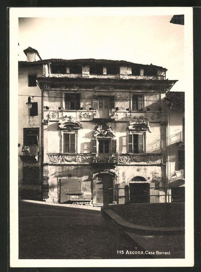 Cartes postales: Ascona, Casa Borriani, verso 1930 – D'occasion à Frauenfeld par POML