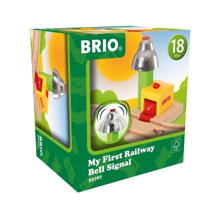 BRIO 33707 - Mein Erstes Glockensignal / Holzeisenbahn (Neu und