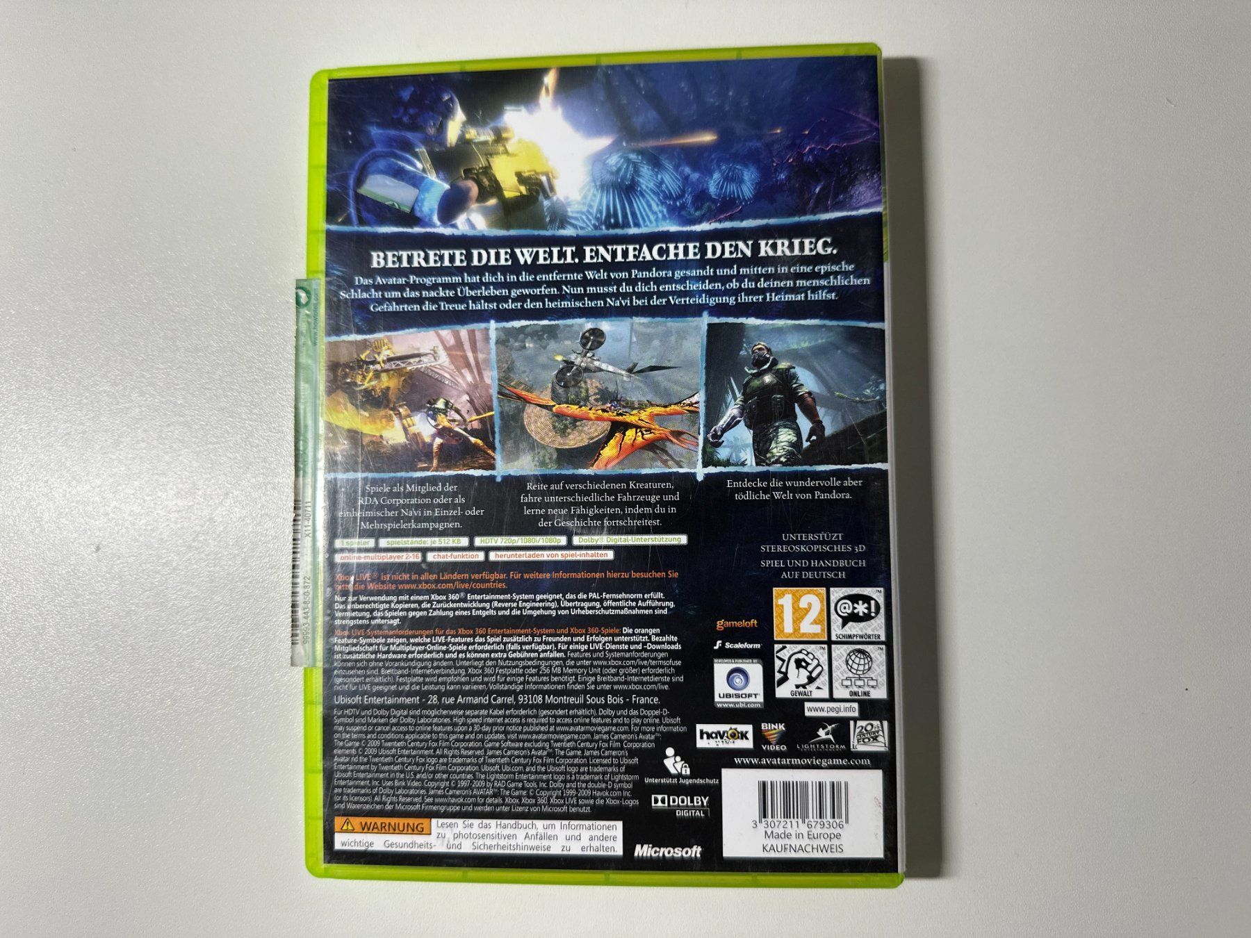 Microsoft Giochi: James Cameron's Avatar: The Game, Xbox 360 – Usato da Couvet venduto da Aura_aura 2