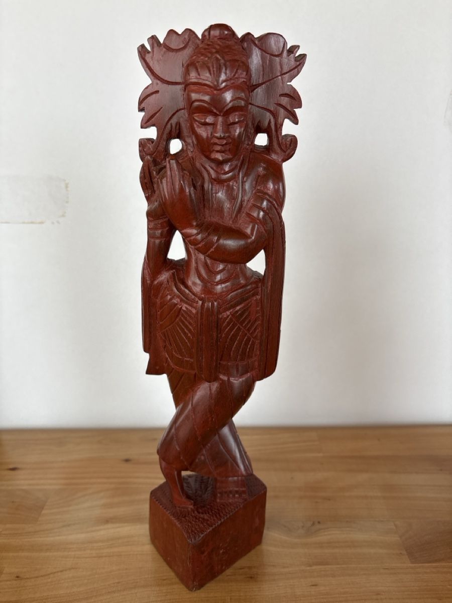 Statuette: Holz Figur Buddha – Usato da Rümlang venduto da BoutiqueMonique16