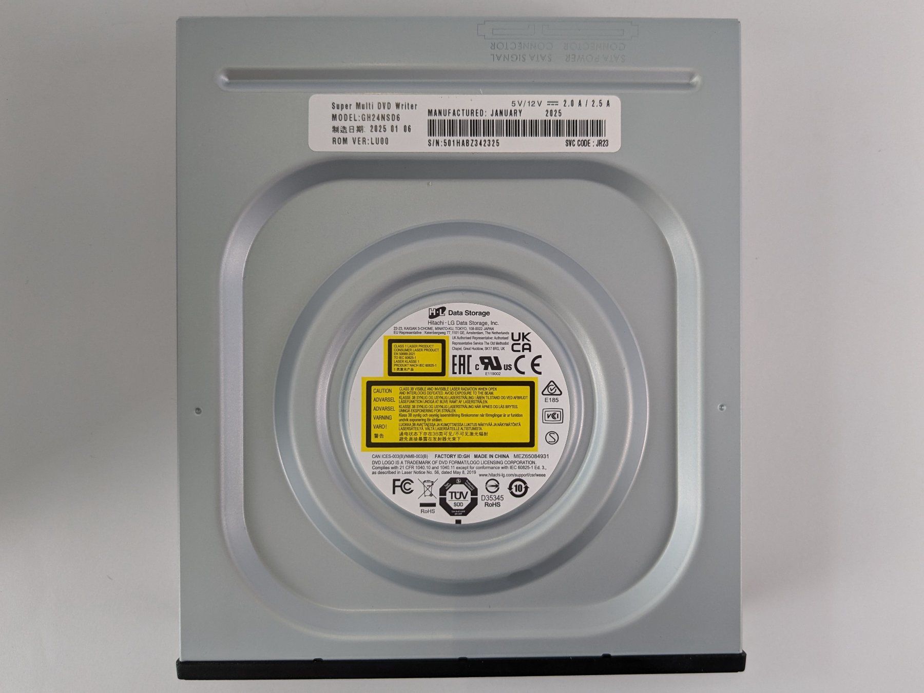 Aufnahmegeräte: HITACHI-LG Data Storage DVD Writer – Neu (gemäss Beschreibung) aus Dintikon von Restwert_Dintikon 2