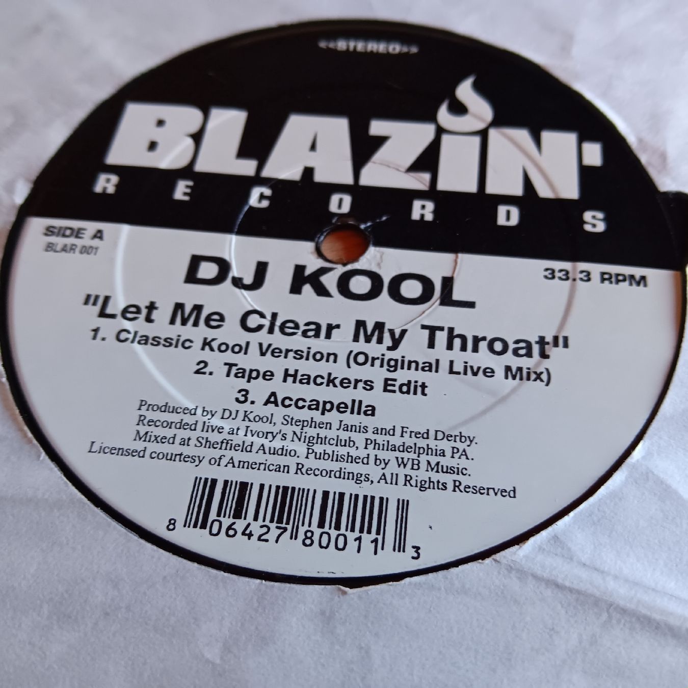 Dischi in vinile: DJ Kool Vinyl Let me clear my throat – Usato da Chur venduto da chr_b2cn