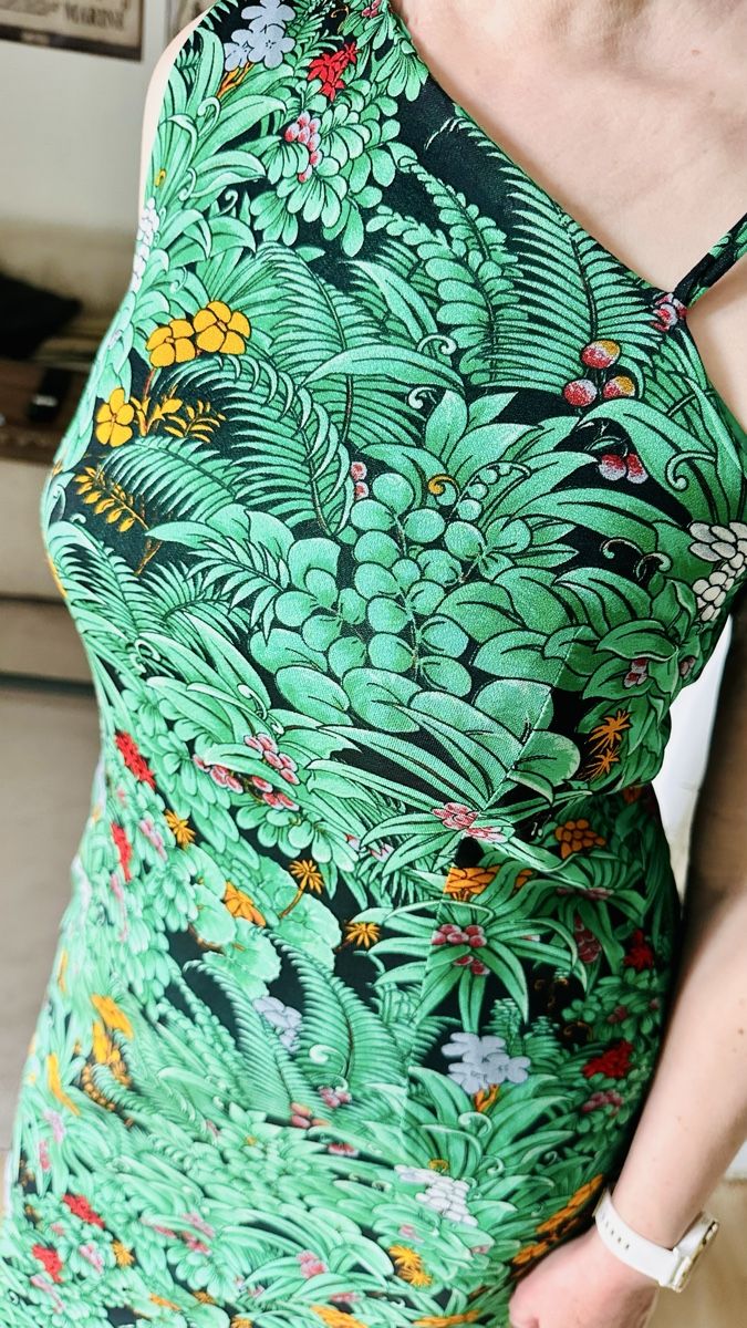 Vestiti: Robe longue verte, en soie M, Élégance Paris – Nuovo (secondo la descrizione) da Vuippens venduto da ale_6gkb 3