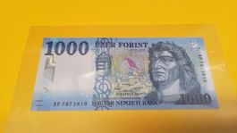 Ungarische 1000 Forint Banknote 2017  NEU