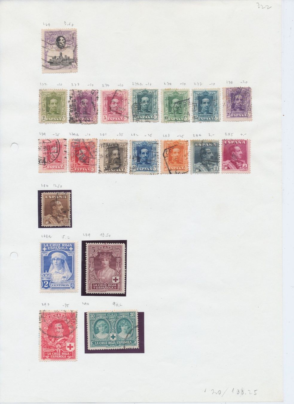 Tutti i francobolli: Spanien, Interessantes Lot – Usato da Winterthur venduto da Zupogeru 3