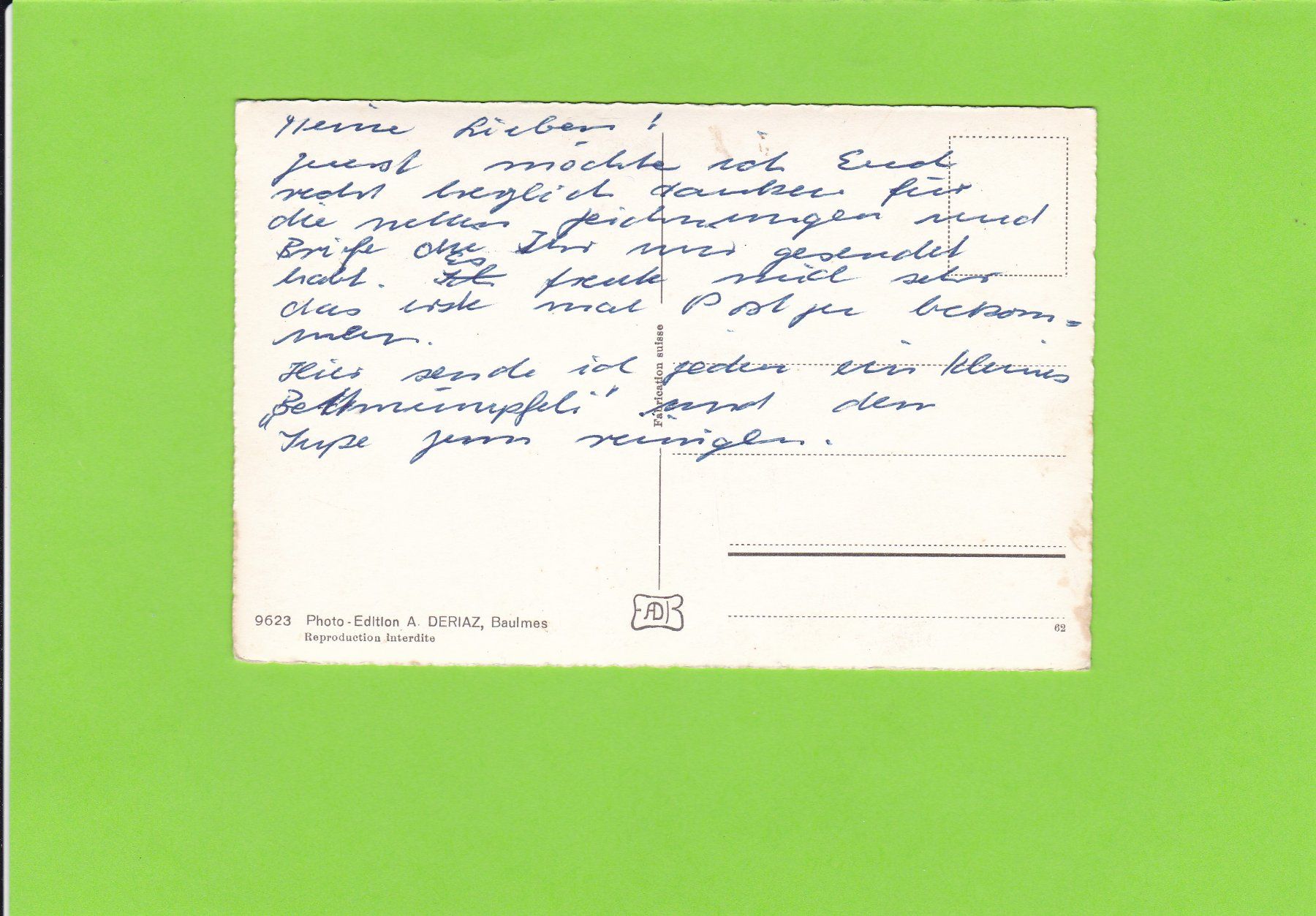 Cartoline postali: Téléférique Champéry – Usato da St. Peterzell venduto da neckertal 1