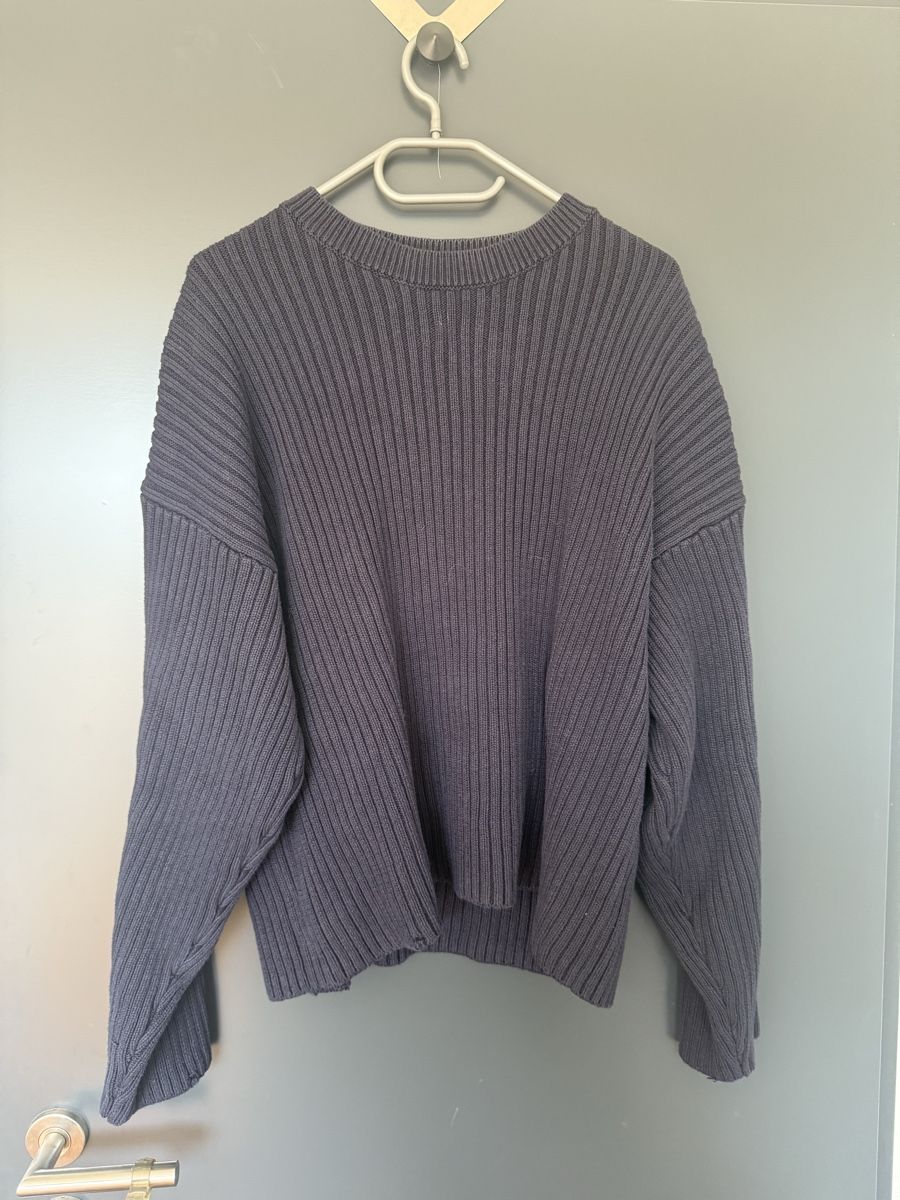 Weekday Maglioni & Felpe: Weekday Baumwollpullover dunkelblau – Nuovo (secondo la descrizione) da Altstätten SG venduto da noa_cg9g