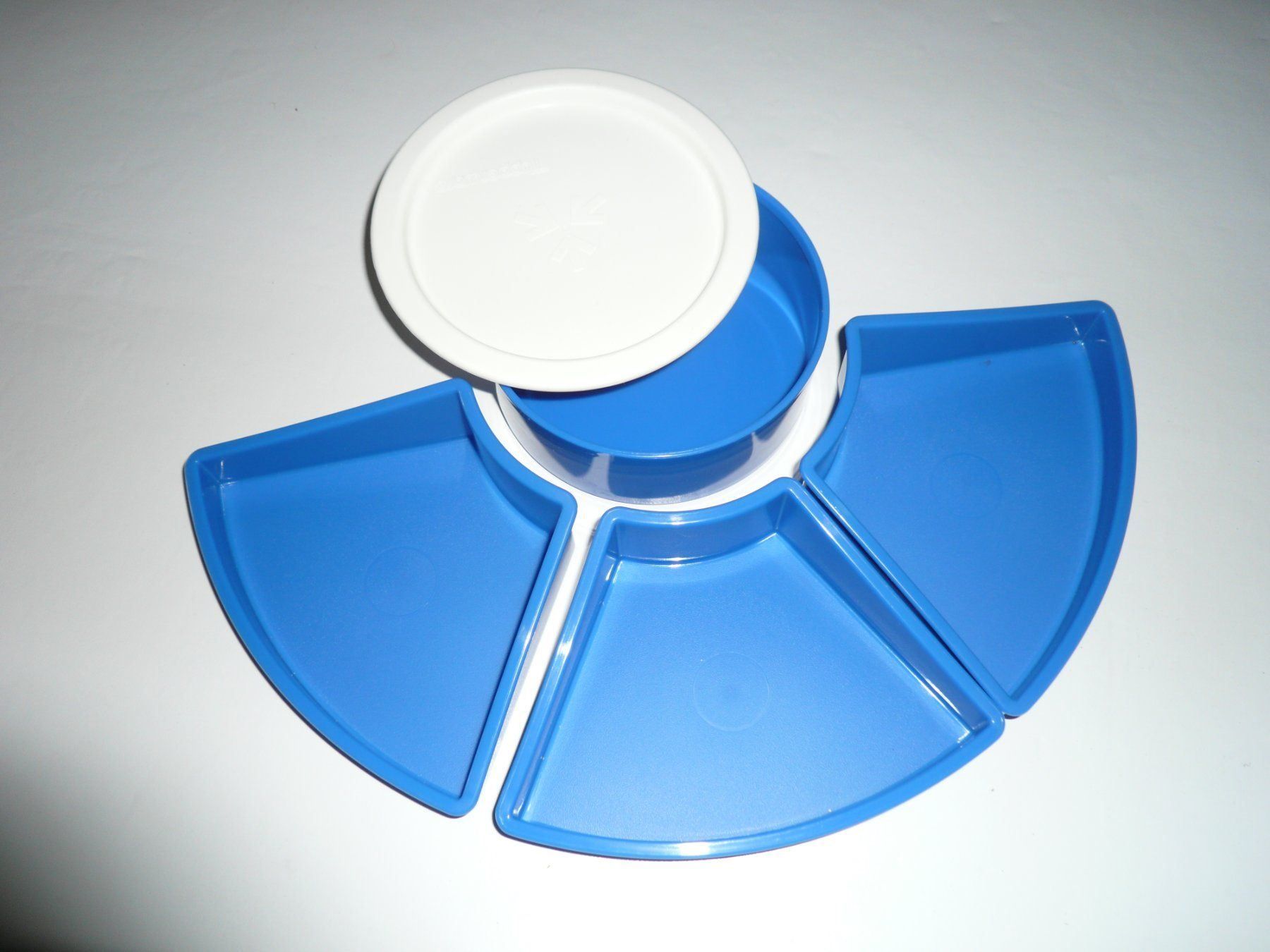 Tupperware Contenitori & Simili: Tupperware Preludio Schlemmer-Runde blau – Nuovo (secondo la descrizione) da Rotkreuz venduto da Busa17 2