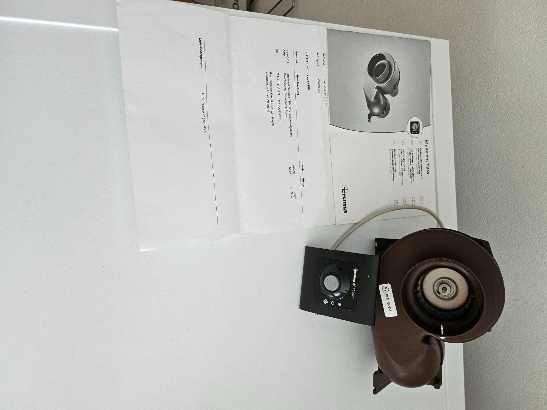 Ventilatori: Truma Gebläse MultiVent TBM mit Bedienpanel gebraucht – Usato da Landquart venduto da Spirit6 2