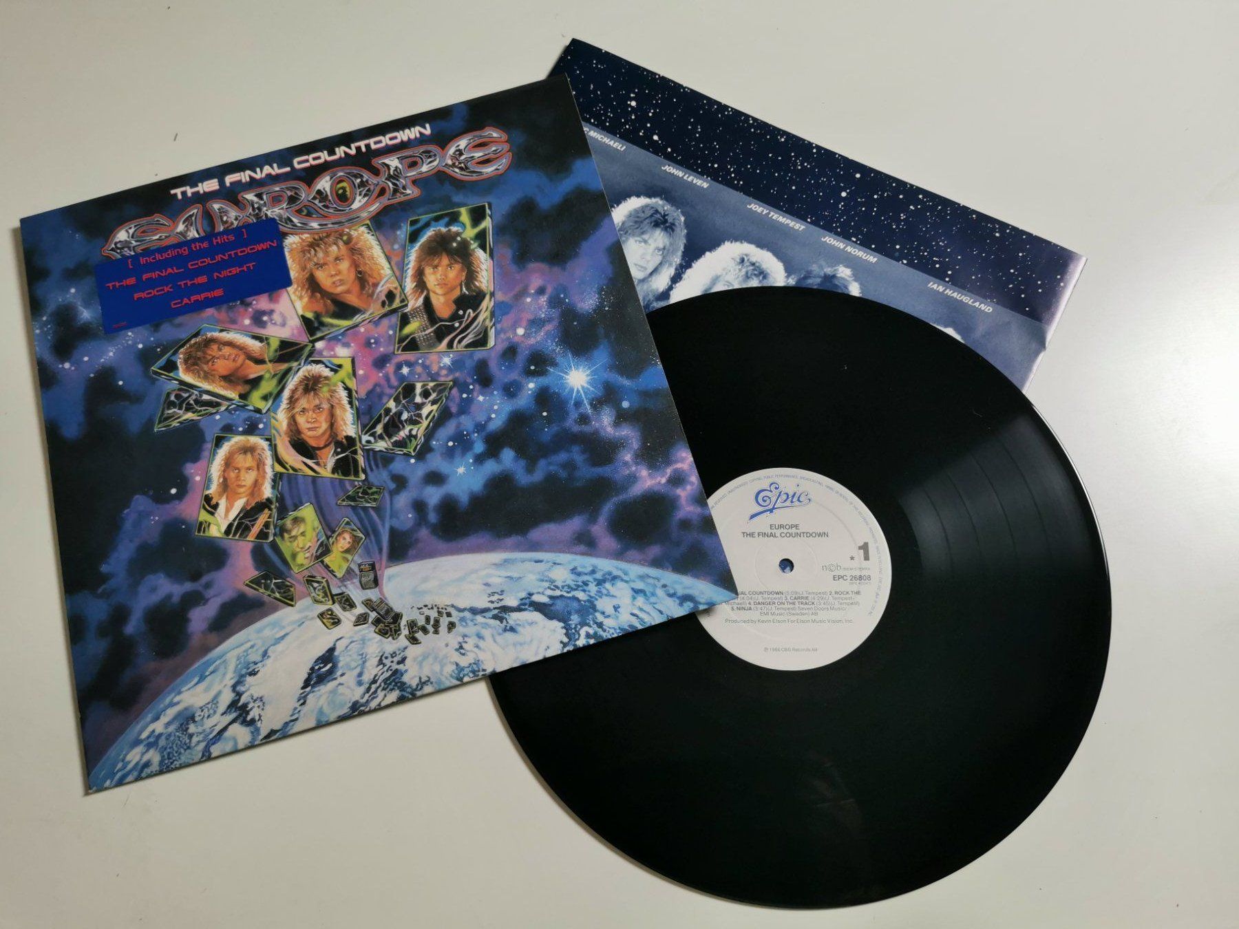 Schallplatten: EUROPE - THE FINAL COUNTDOWN – Gebraucht aus Grafenried von House-of-Oldies