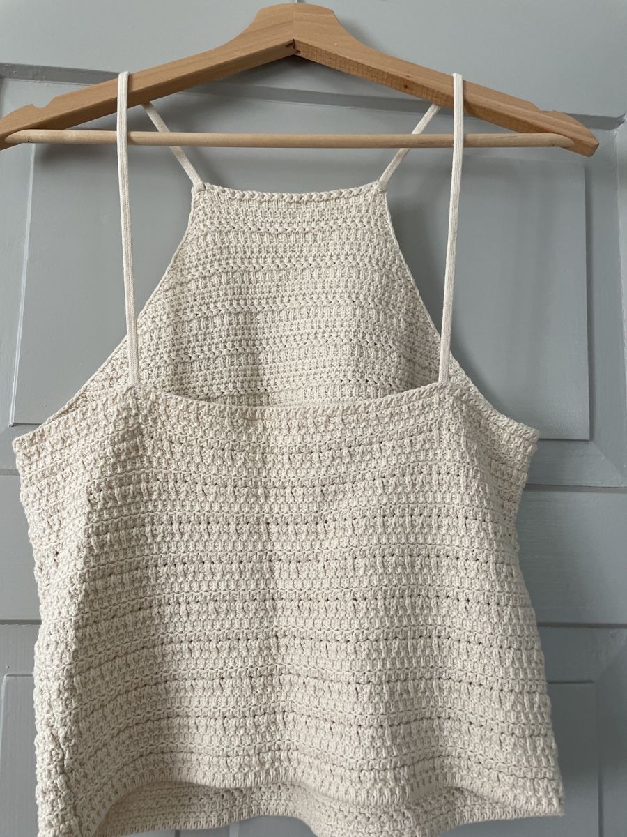 Mango Top: Mango top crochet beige – Usato da Zürich venduto da M500ZH 1
