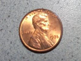 USA Münze one cent 1978