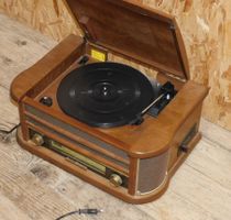 LP Player für Bastler Holzcase nicht antik - Plattenspieler