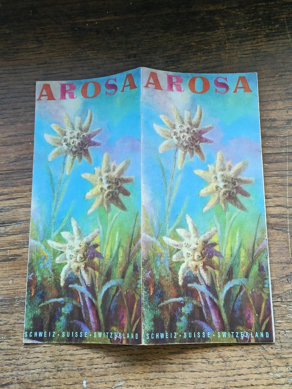 Dokumente: Alter Prospekt / AROSA - Ausgabe ca. 1939 – Gebraucht aus Brugg AG von Ente015