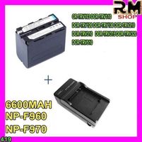 NP-F970 NP-F960 Bateria Batterien + Lade