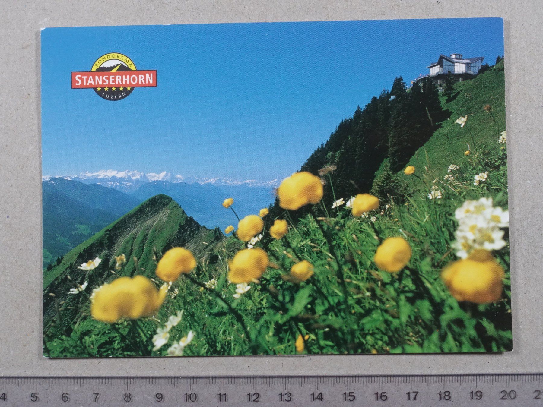 Cartoline postali: Stanserhorn, 2001, Stans – Usato da Lenzburg venduto da fh1