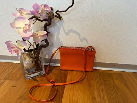 Celine Trio Tasche Orange
