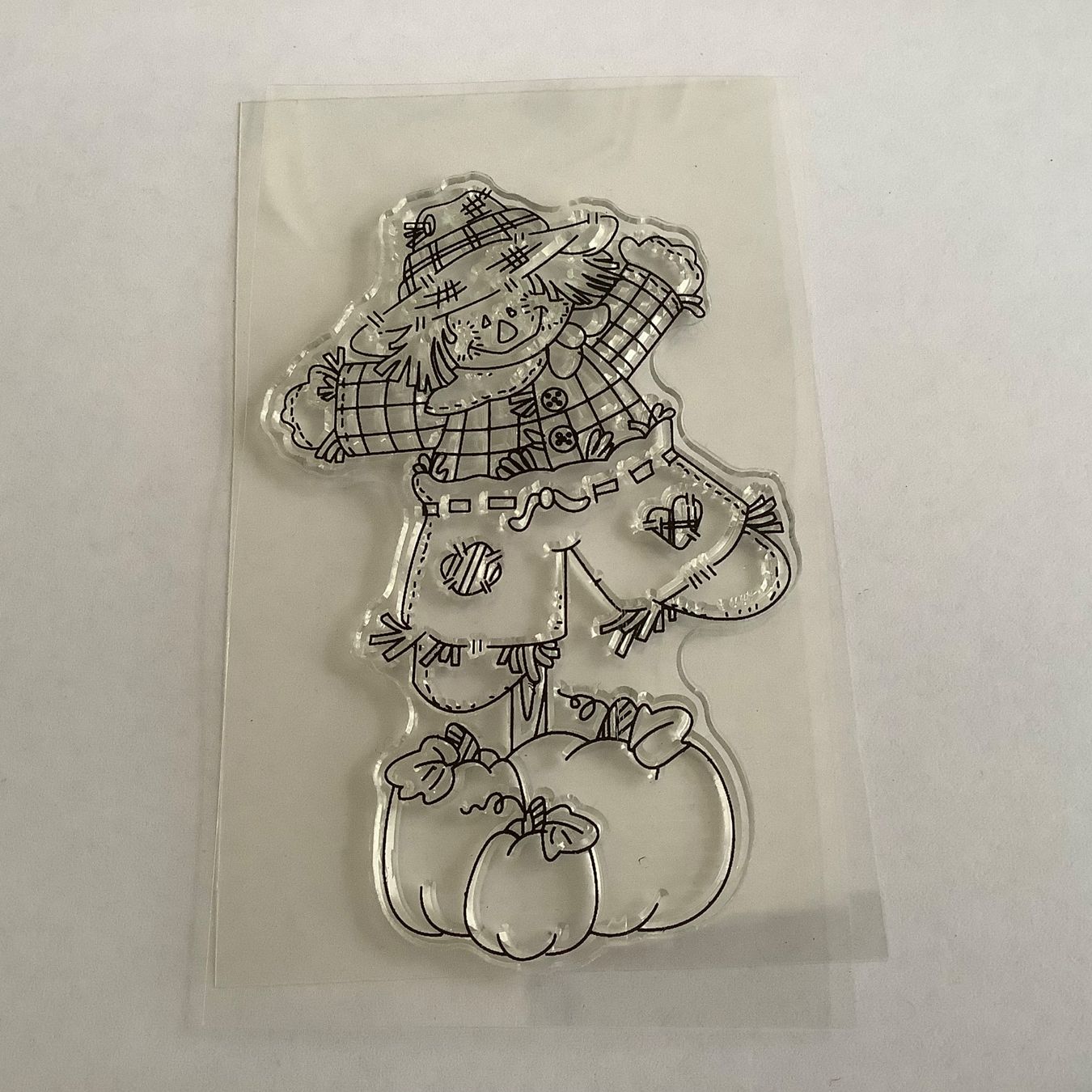 Stempel: Clear Stamp scarecrow Silikon Stempel Silikonstempel – Neu (gemäss Beschreibung) aus Meyrin von laservette99