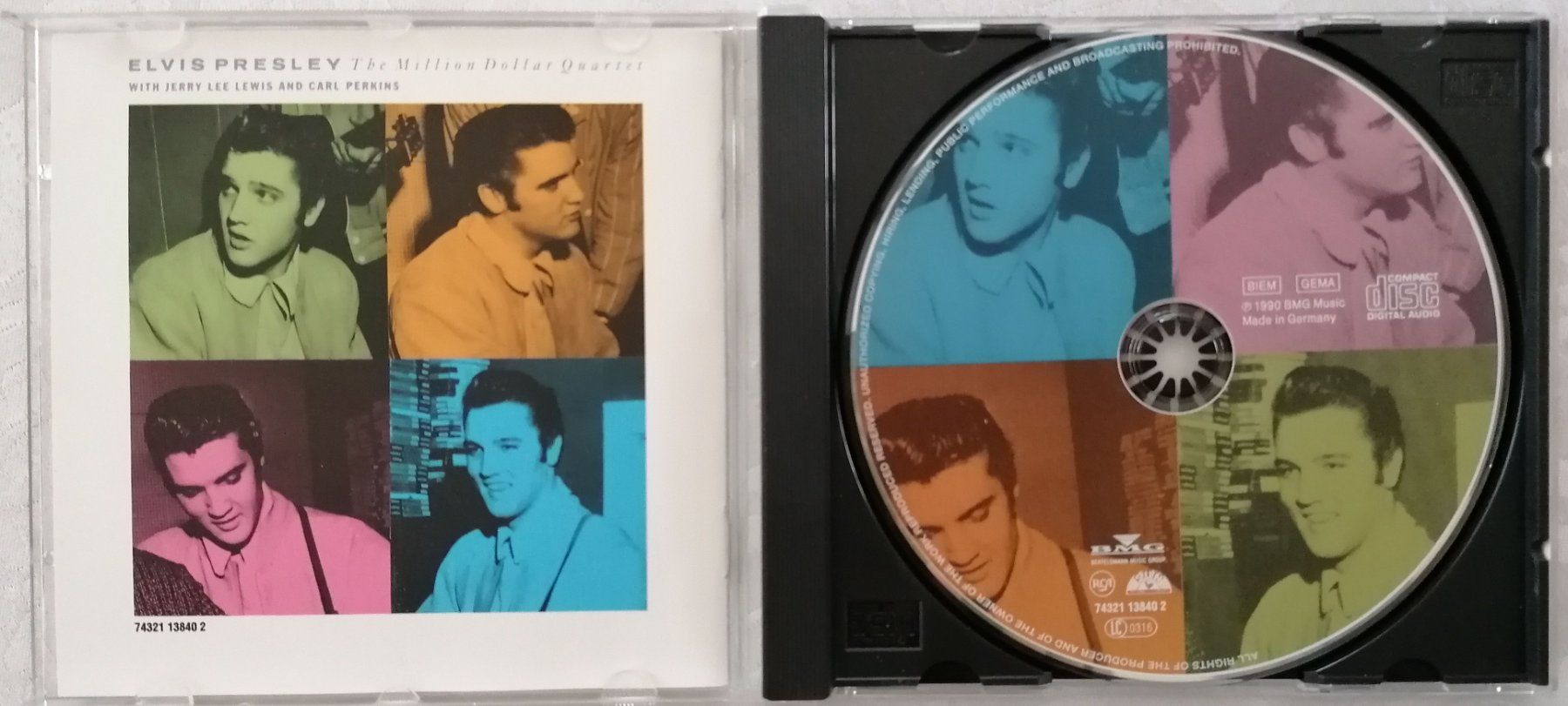 CD: Elvis Presley - The Million Dollar Quartett - CD – Usato da Oberurnen venduto da mackrokodile 2