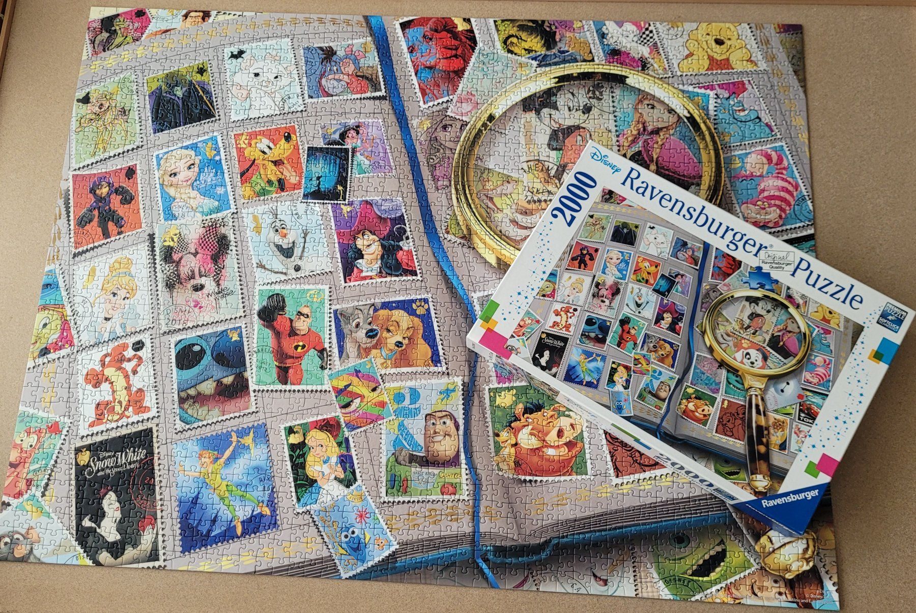 Ravensburger Puzzle: Puzzle Disney Briefmarken – Usato da Gossau SG venduto da Urscmitt 1