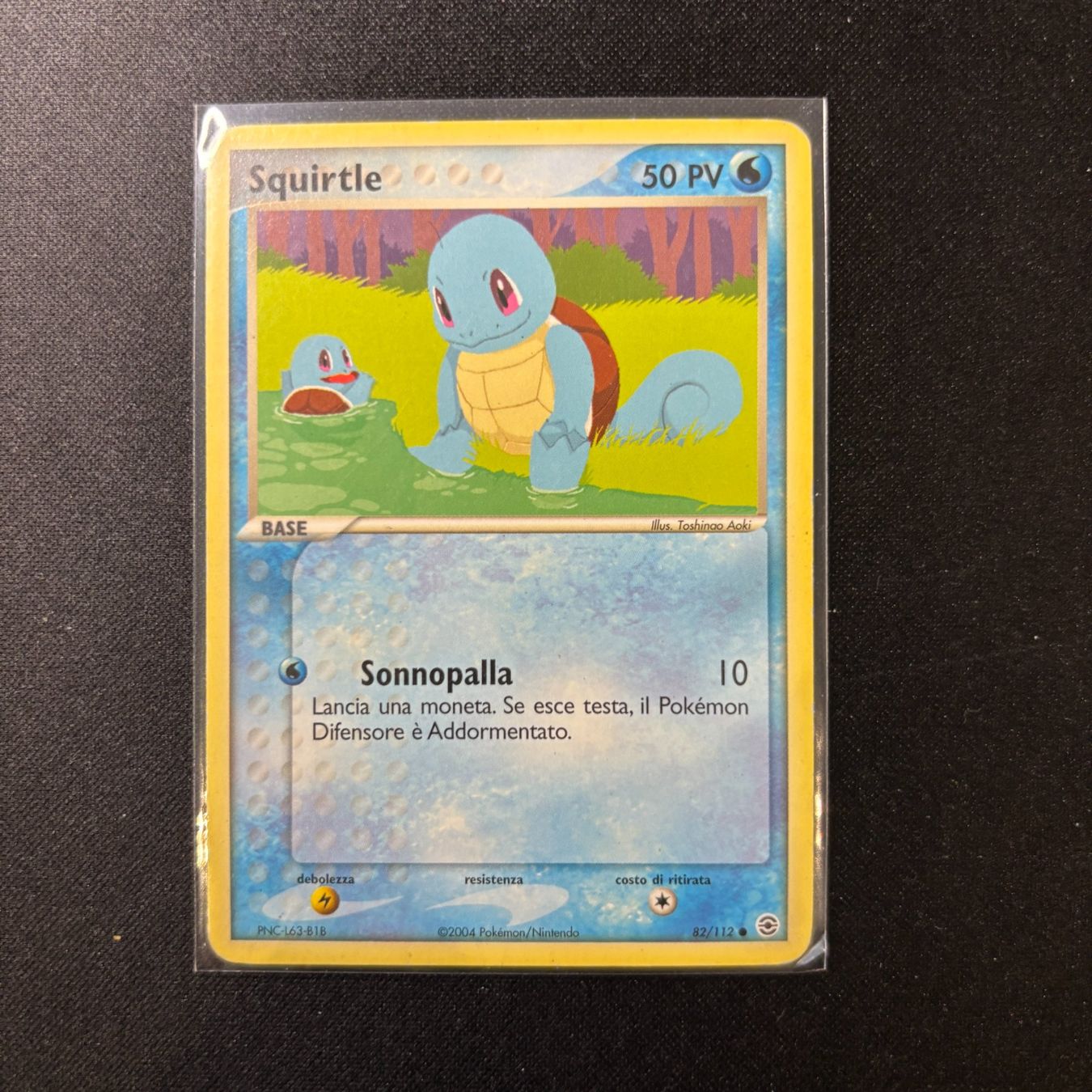 Pokémon Carte collezionabili: Pokémon - Squirtle - (82/112) – Usato da Ambrì venduto da Luk_wnr7