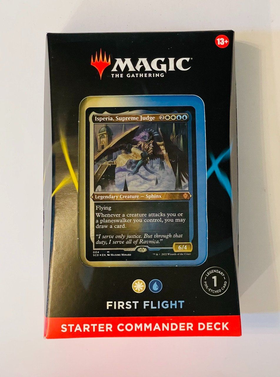 Magic The Gathering Sammelbilder & Trading cards: Magic the Gathering First Flight Starter Commander Deck OVP – Neu (gemäss Beschreibung) aus Duggingen von nad_6yzh
