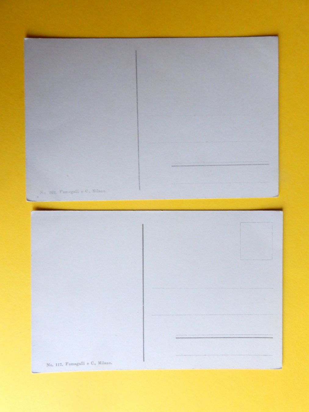 Cartoline postali: 2 alte Ansichtskarten Lago Maggiore Baveno, Stresa – Usato da Senèdes venduto da Framboise52 1