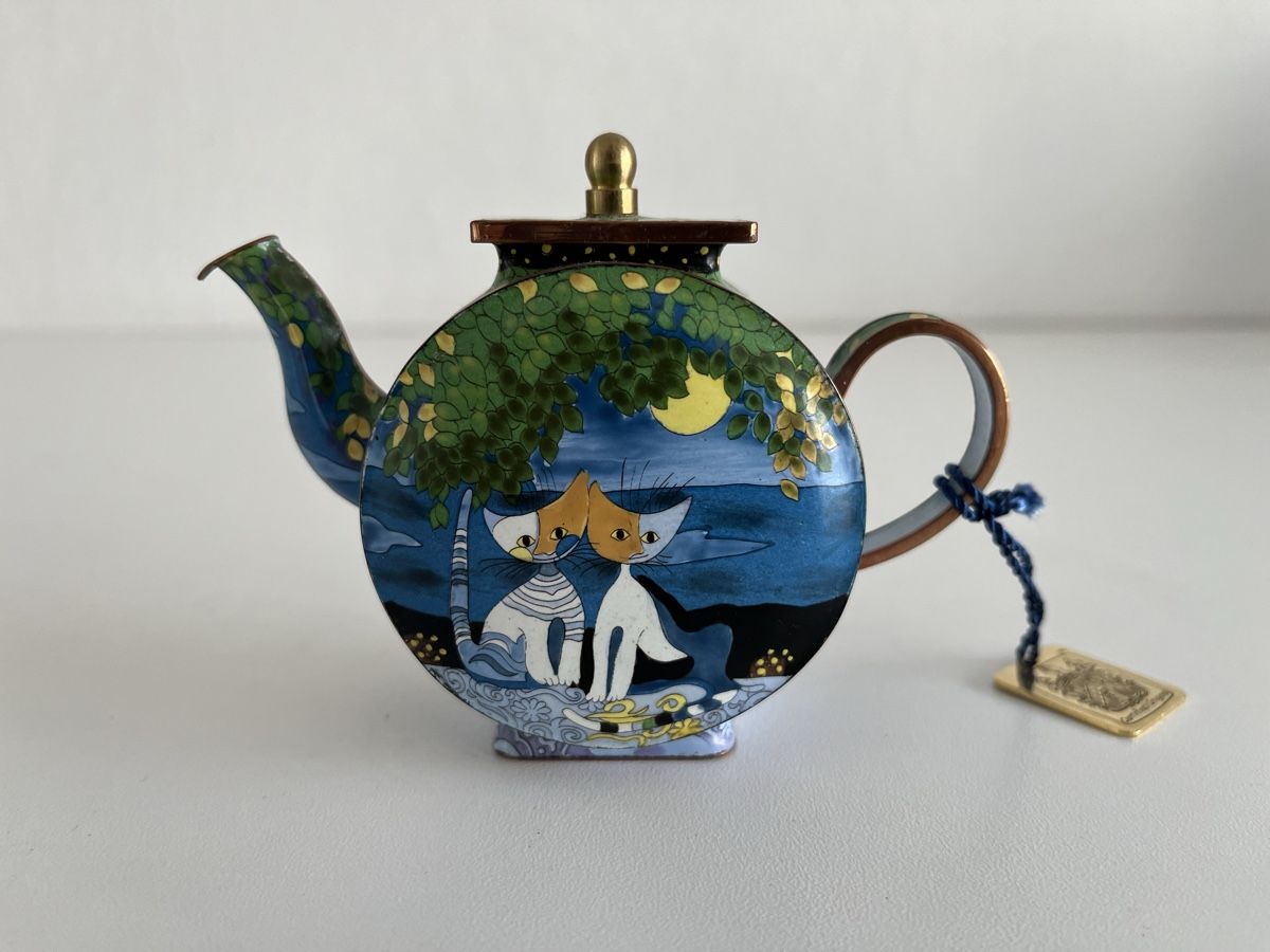 Teiere: Kännchen / Kupfer Emaille – Usato da Wetzikon ZH venduto da seli03