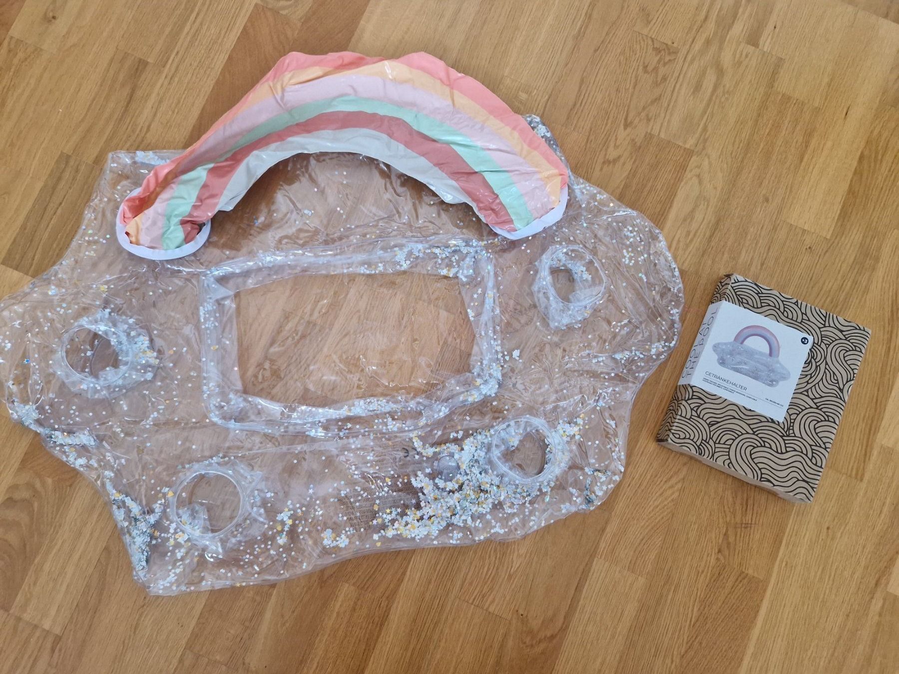 Schwimmringe: Neu Getränkehalter Rainbow Regenbogen Depot – Neu (gemäss Beschreibung) aus Buchs Sg von Valedi 3