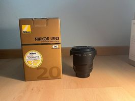 Nikon AF-S NIKKOR 20mm f/1.8G ED