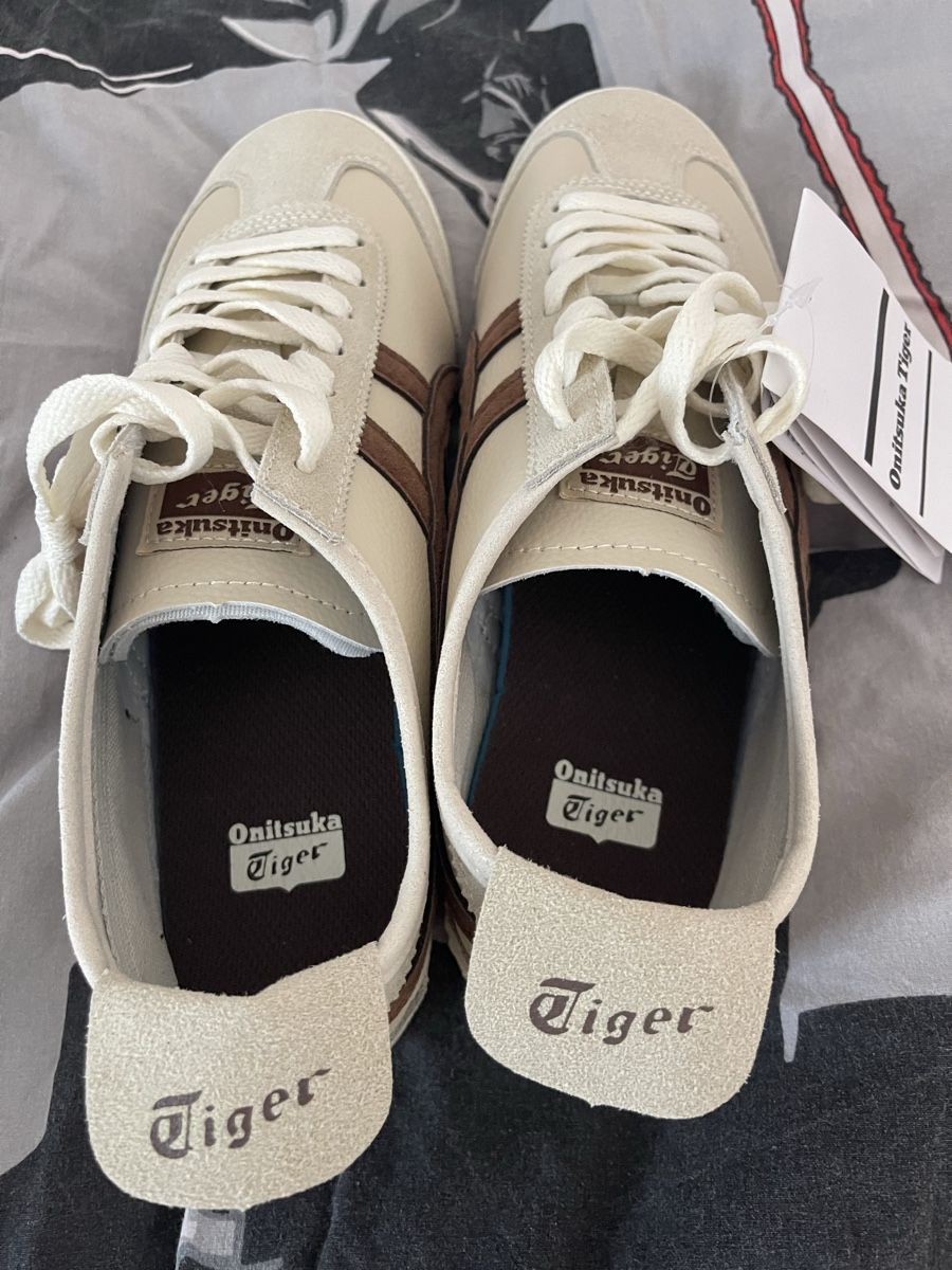 Onitsuka Damenschuhe: Onitsuka Tiger Sneaker beige/braun neu – Neu und originalverpackt aus Untersiggenthal von Sparmuffel_94 2