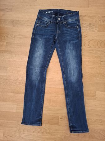 G-Star Raw Damen Jeans Midge Saddle Mid Straight W26 L30