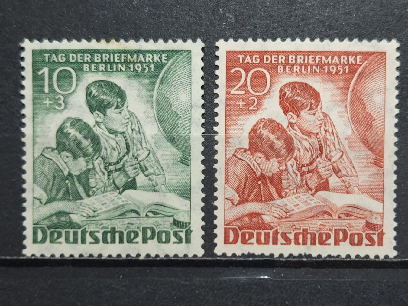 Tutti i francobolli: Berlin Tag der Briefmarken Mi-Nr.80-81 Postfrisch Tadellos – Nuovo (secondo la descrizione) da Kriens venduto da Nidfeld45