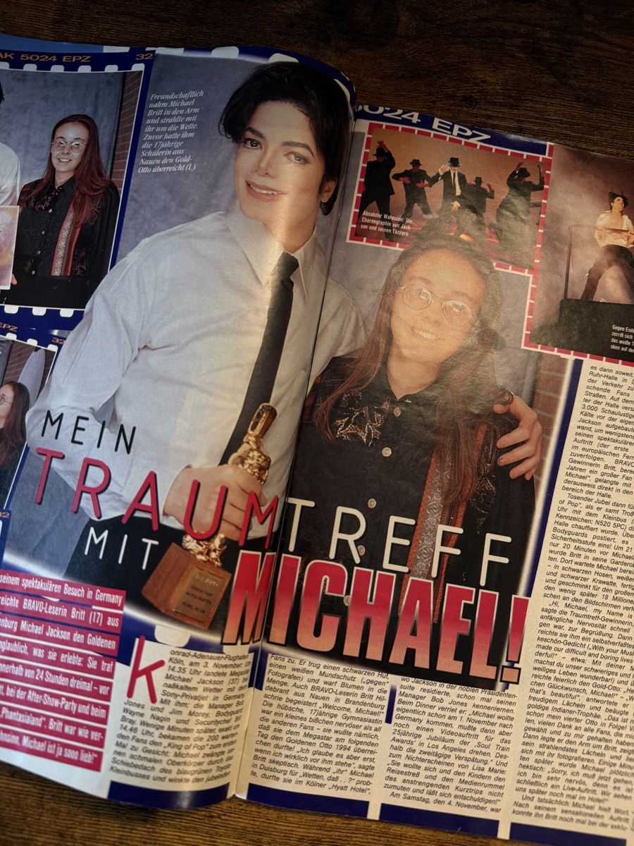 Riviste & Magazine: BRAVO 1995 / Michael Jackson – Usato da Allschwil venduto da Collector.Shop.Swizz 4