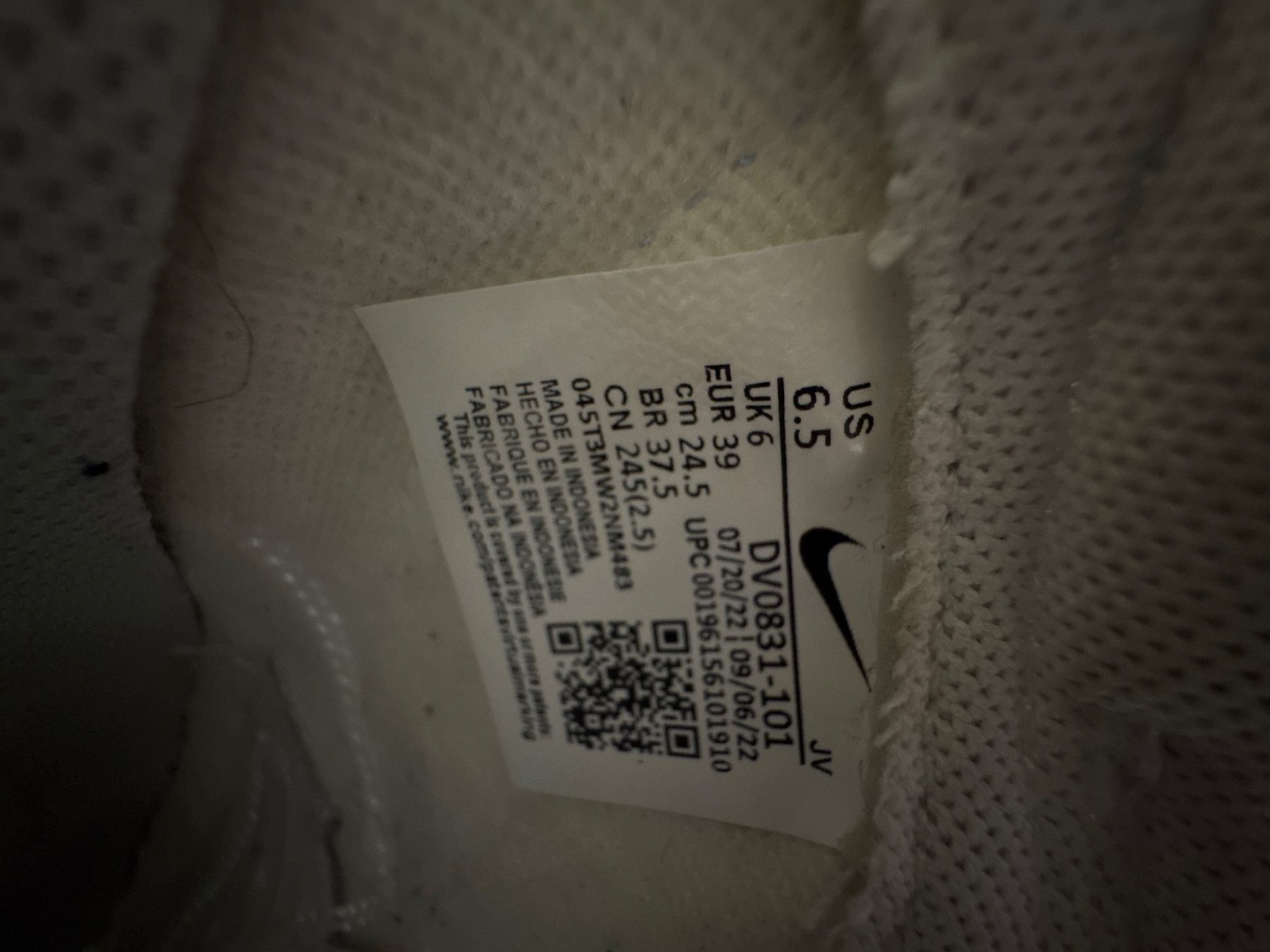 Nike Scarpe da uomo: Nike Dunk Low Weiss/Grau Gr. 39 – Usato da Lenzburg venduto da acmilan_17 5