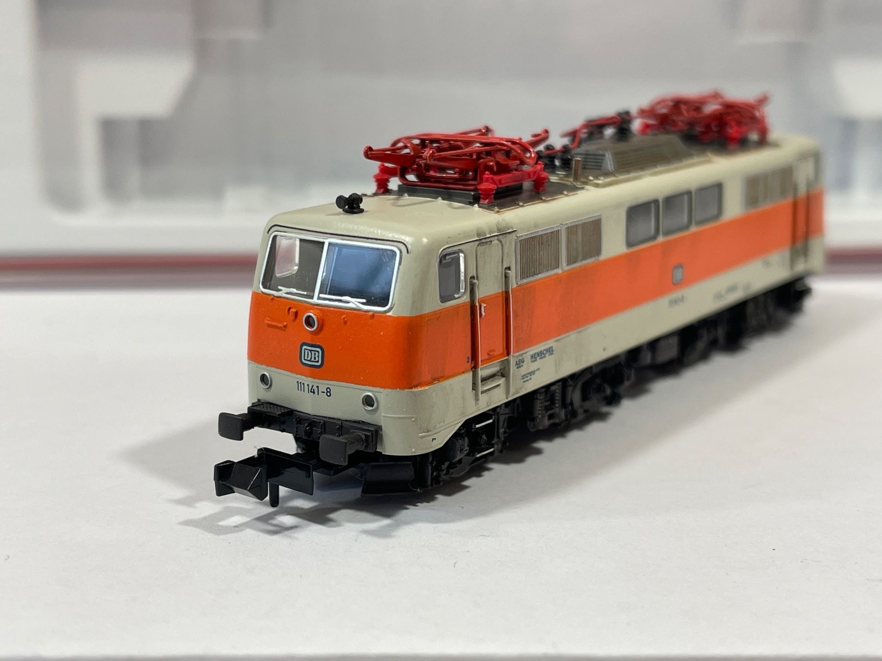 Fleischmann Modellini di ferrovie: Fleischmann 734607 DB BR 111 E-Lok , gealtert, Spur N – Usato da Wilderswil venduto da Modellbahn-Shop-Moll 3