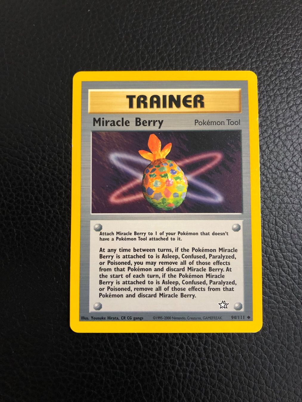 Pokémon Carte collezionabili: Neo Genesis Miracle Berry 94/111 Ab 1 – Usato da Paradiso venduto da Pkmn10