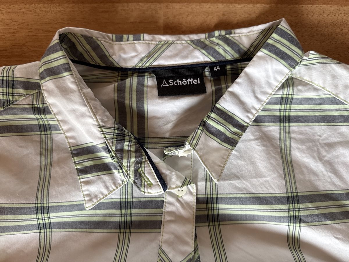 Schoeffel Camicette: Schöffel Hemd Gr. 44, Kariert, Sommerlich – Usato da St. Gallen venduto da mai_zpt7 1
