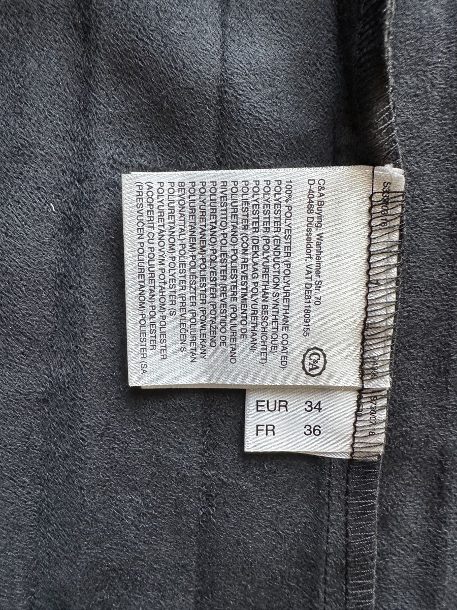 Gonne: kunstleder rock (34) – Nuovo (secondo la descrizione) da Freidorf TG venduto da driftingforthrifting 1