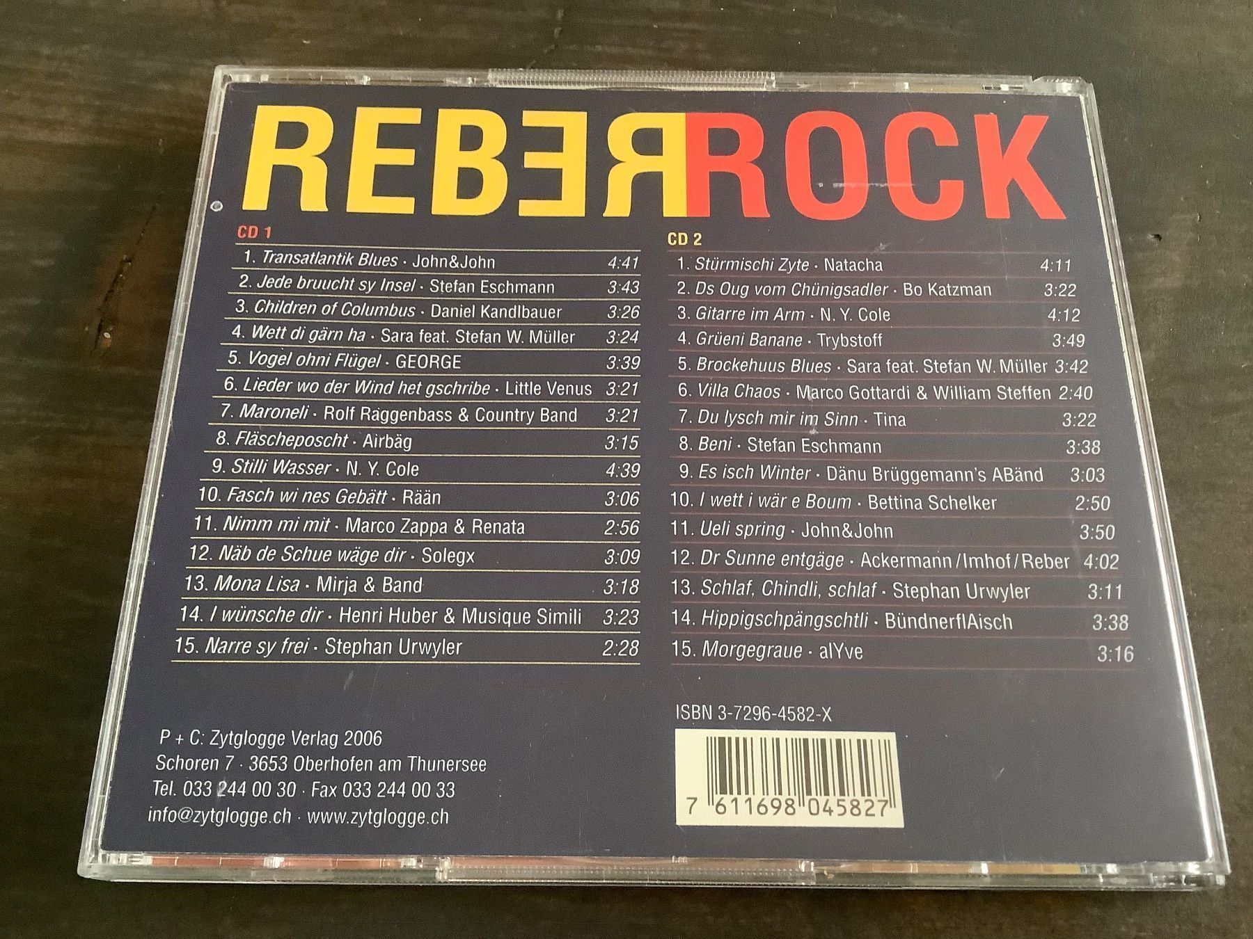 CD: Reber Rock / 2 CD s / 2006 – Usato da Dübendorf venduto da Troll_88 1
