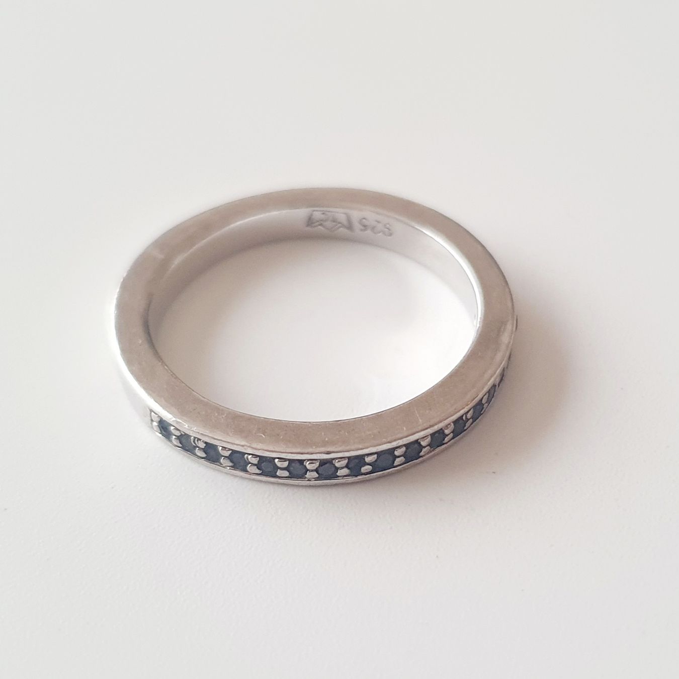 Anelli: Silber Ring Damenring   925  mit  Steinen Größe 18,2 mm – Usato da Kreuzlingen venduto da Wunderkiste123 1