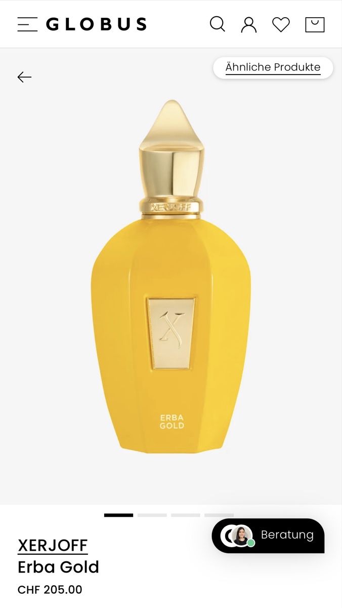 Xerjoff Parfum & Eau de Toilette: Xerjoff Erba Gold – Gebraucht aus Walenstadt von mir_s7bh