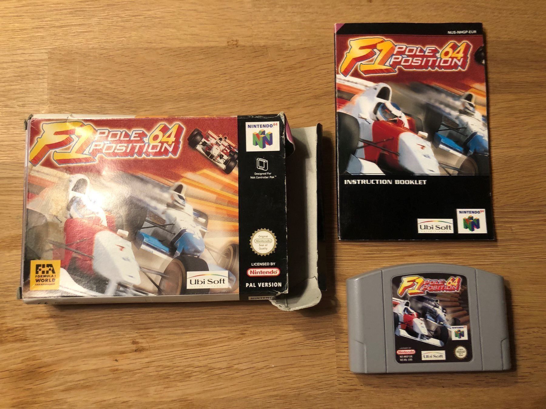 Nintendo Giochi: F1 Pole Position 64 für Nintendo 64 – Usato da Kestenholz venduto da Naruto_01 2